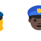 “Police officer” before, and in the update, with the ability to change skin tone